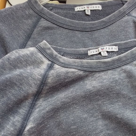 NEW Mineral Washed Sweatshirt By Junk Food Clothing NWOT - Picture 6 of 15